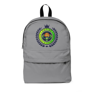 Empire Pickleball & Sipping Society Unisex Classic Backpack - Stylish & Durable Grey