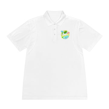 Volley Vibes Men's Sport Polo Shirt - Classic Comfort for Active Lifestyle