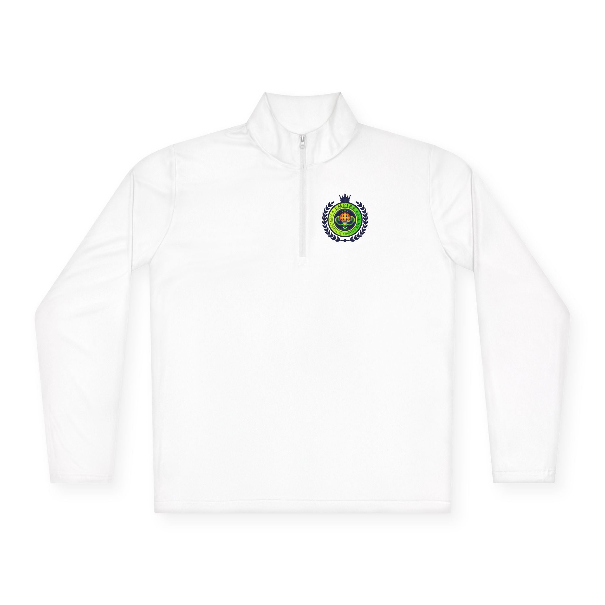 Empire Pickleball & Sipping Society Unisex Quarter-Zip Pullover - Stylish Comfort for Every Occasion
