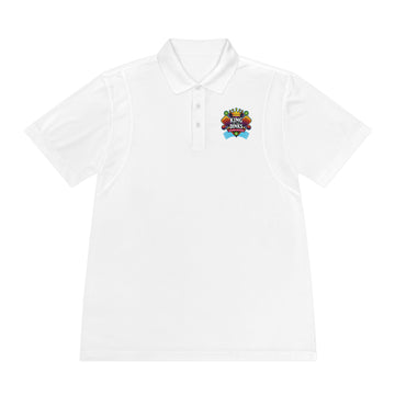 King of the Dinks Men's Sport Polo Shirt - Classic Comfort for Active Lifestyle