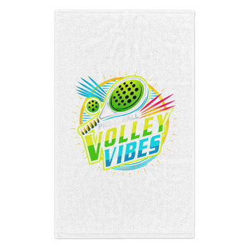 Volley Vibes Cozy Rally Towel with Emblem | Perfect for Sports Events & Celebrations