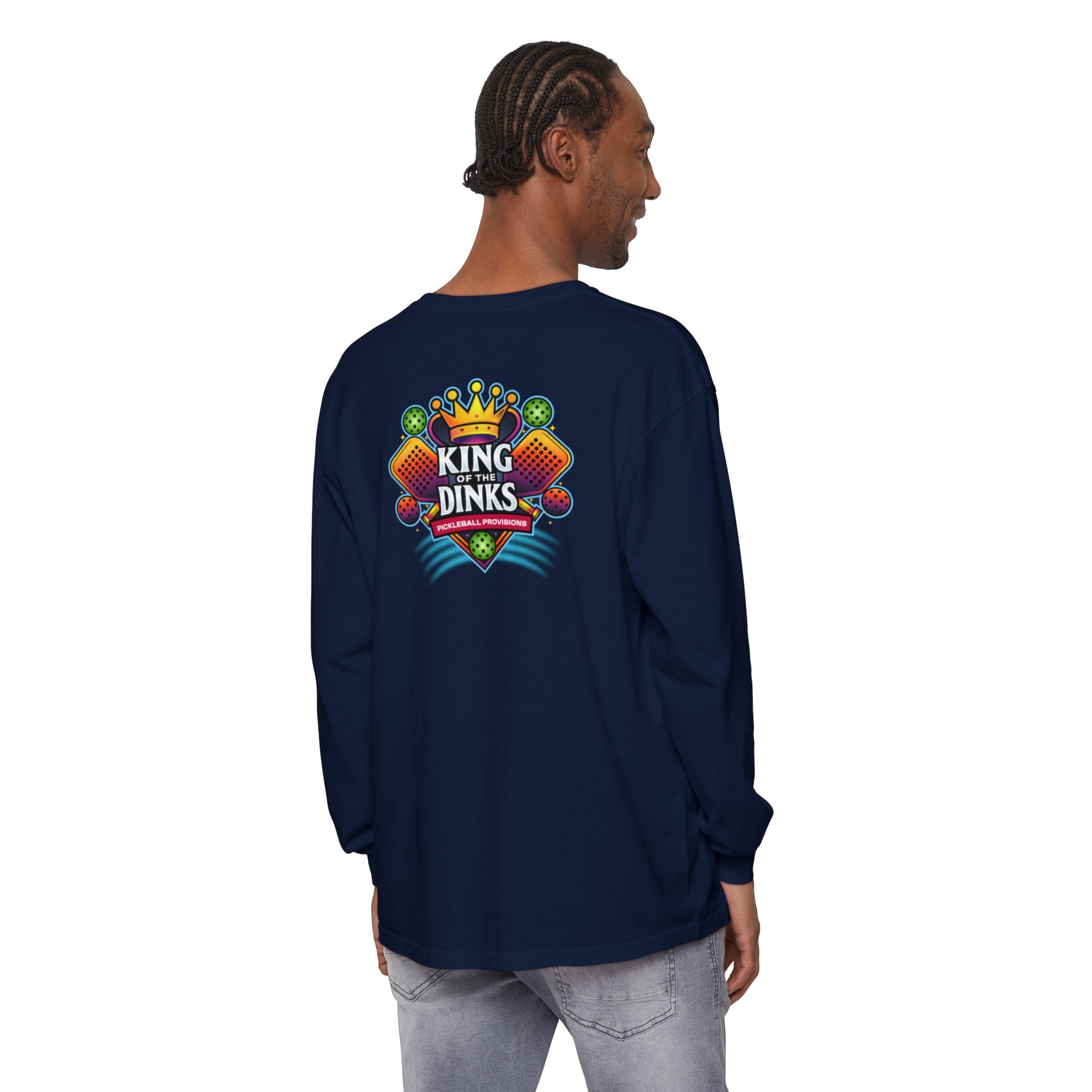King of the Dinks Unisex Long Sleeve T-Shirt - Casual Athletic Wear