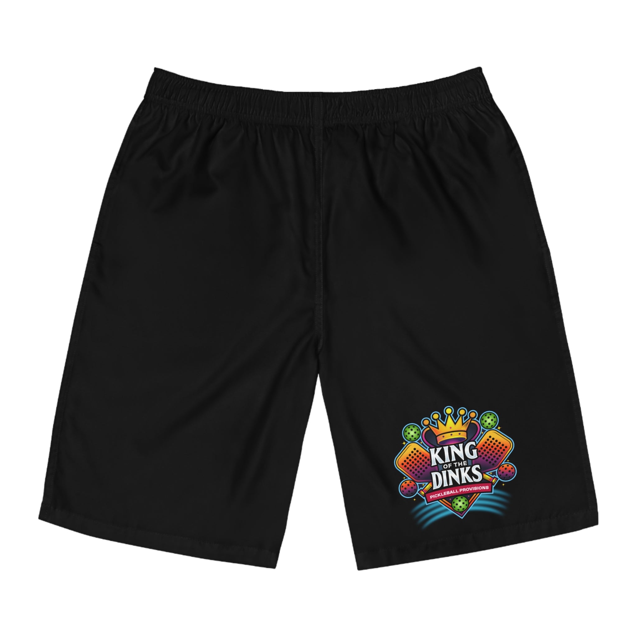 King of the Dinks Sports Men's Board Shorts - Perfect for Beach Days and Summer Fun
