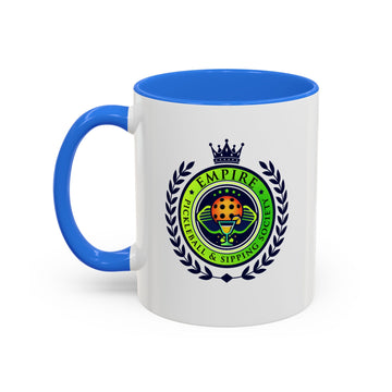 Empire Pickleball & Sipping Society Colorful Mug - 11oz & 15oz Coffee Cup
